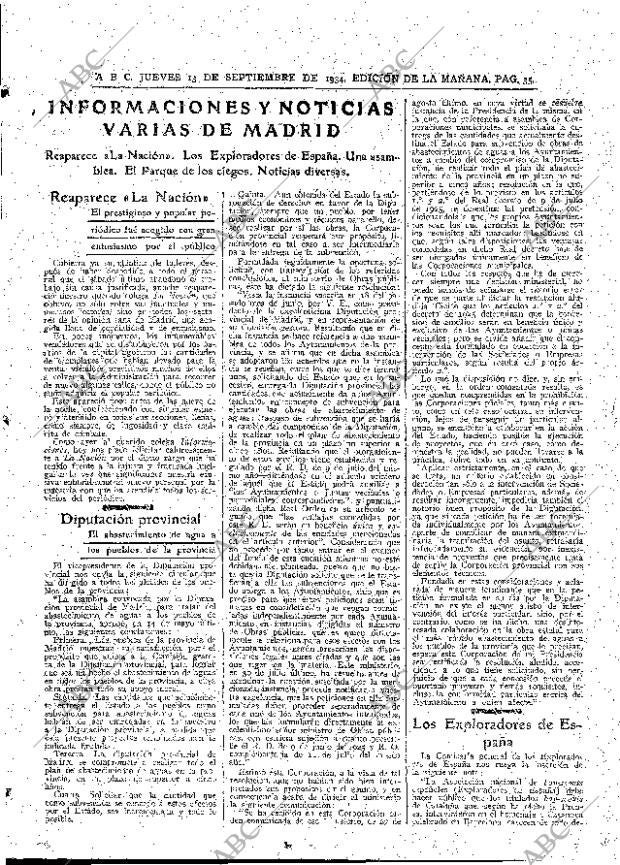 ABC MADRID 13-09-1934 página 35