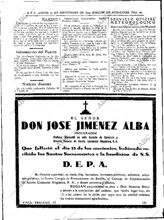 ABC SEVILLA 13-09-1934 página 28