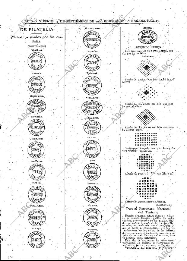 ABC MADRID 14-09-1934 página 25