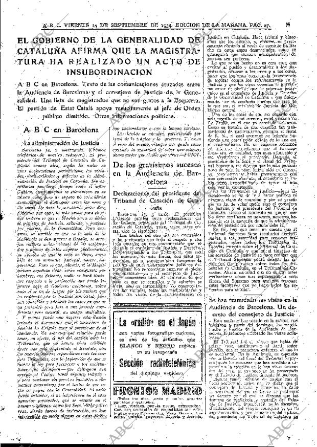 ABC MADRID 14-09-1934 página 27