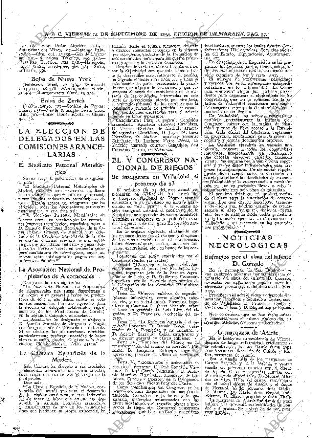 ABC MADRID 14-09-1934 página 37