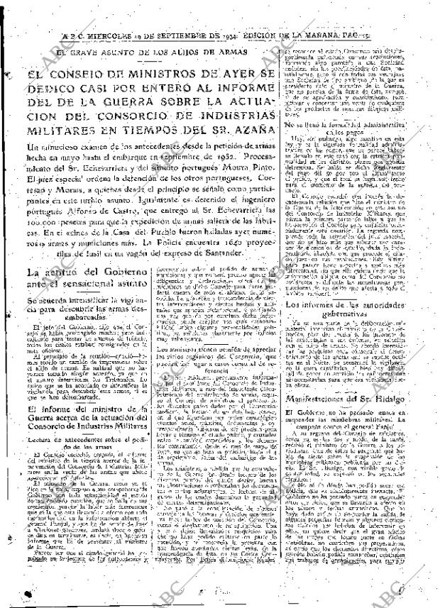 ABC MADRID 19-09-1934 página 19