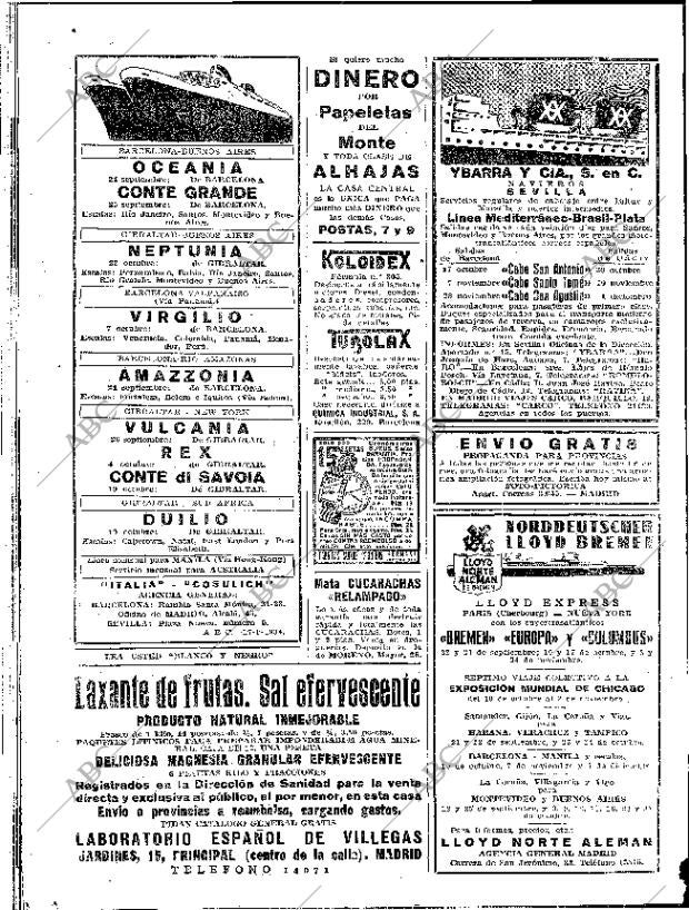 ABC SEVILLA 19-09-1934 página 2