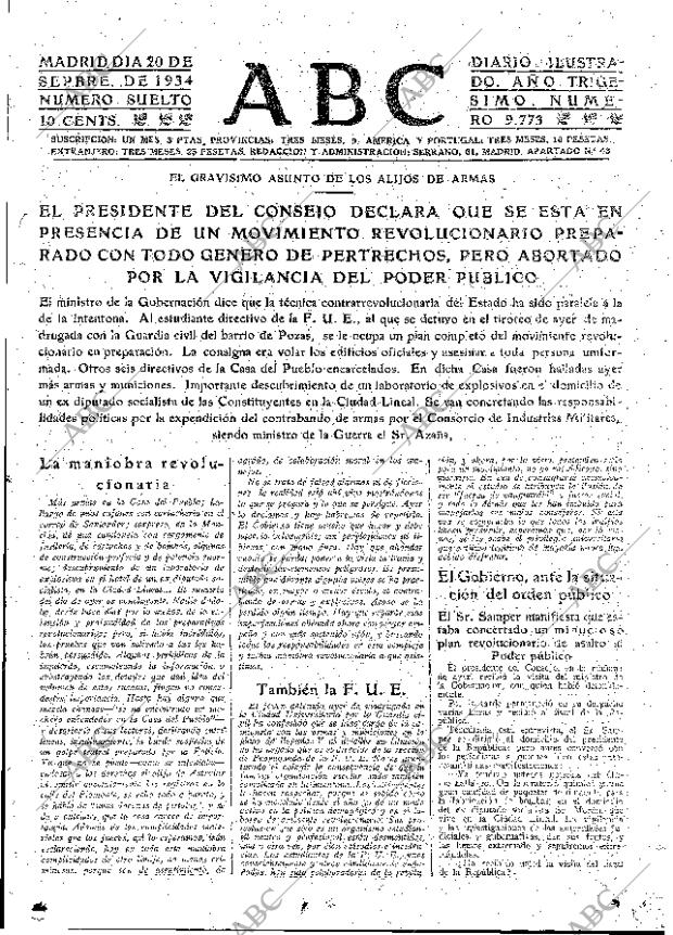 ABC MADRID 20-09-1934 página 17