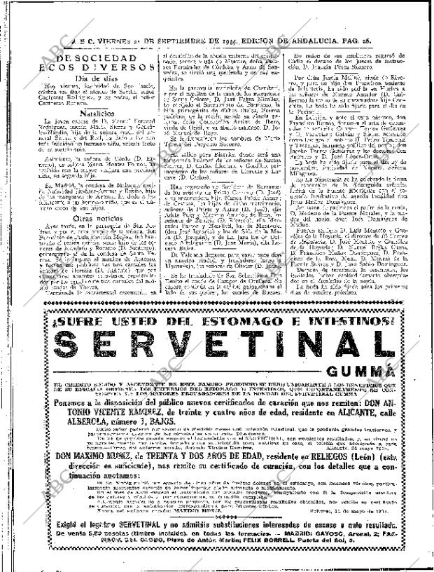 ABC SEVILLA 21-09-1934 página 26