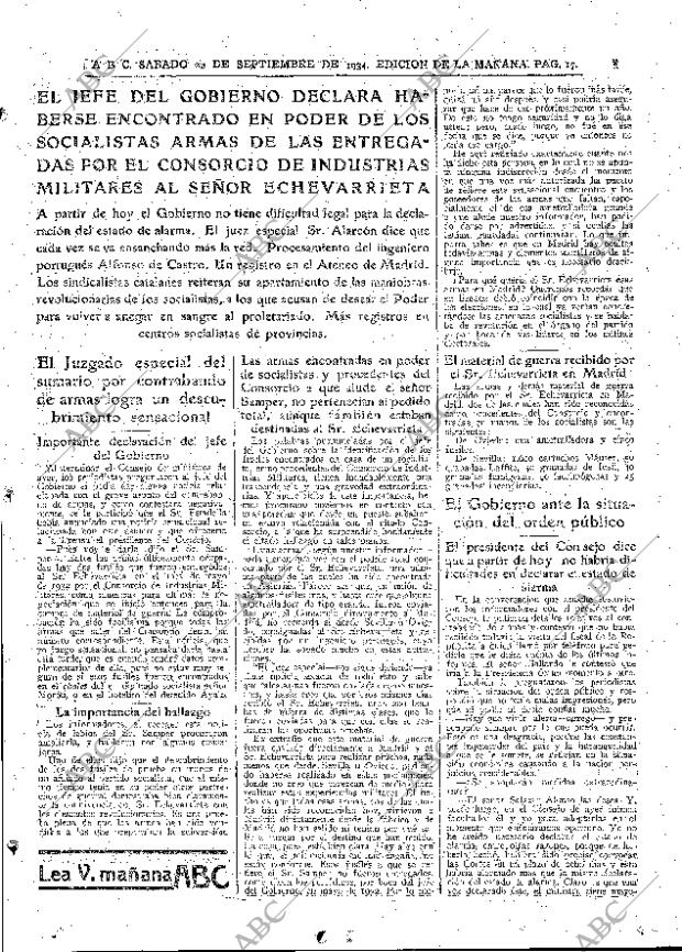 ABC MADRID 22-09-1934 página 17