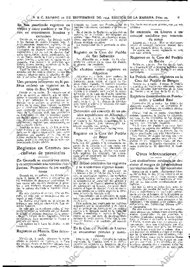 ABC MADRID 22-09-1934 página 20