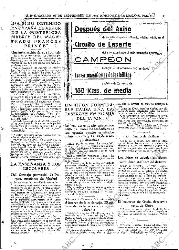 ABC MADRID 22-09-1934 página 31