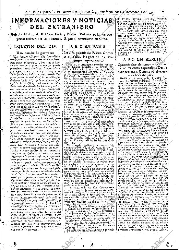 ABC MADRID 22-09-1934 página 33
