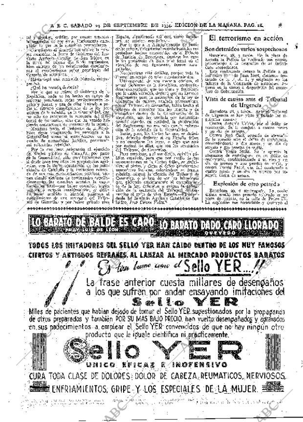 ABC MADRID 29-09-1934 página 28