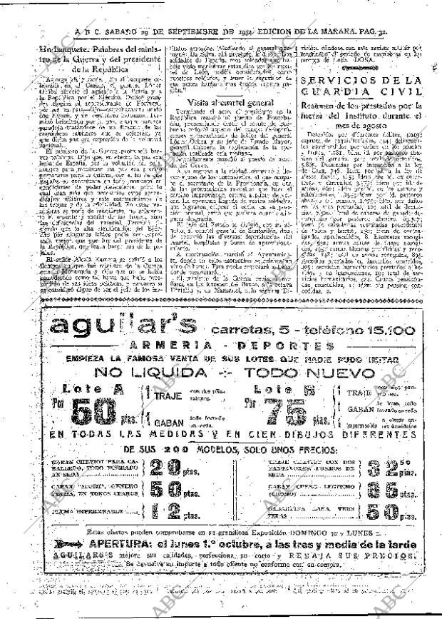 ABC MADRID 29-09-1934 página 32