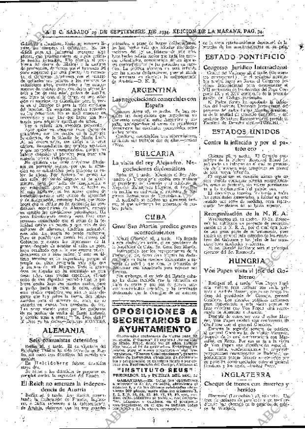 ABC MADRID 29-09-1934 página 34