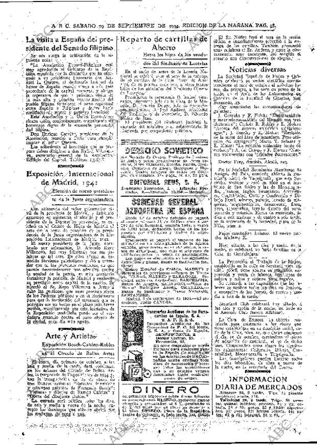 ABC MADRID 29-09-1934 página 38