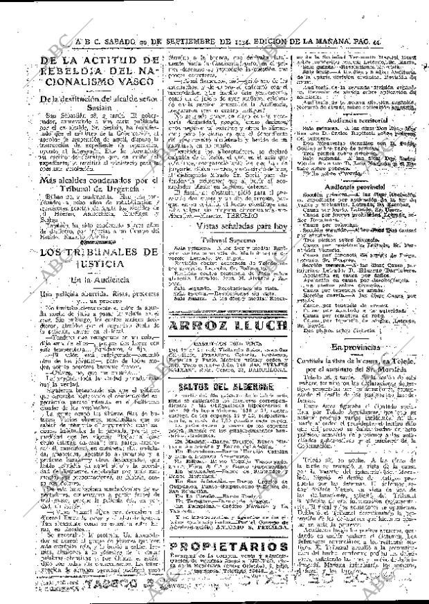 ABC MADRID 29-09-1934 página 44