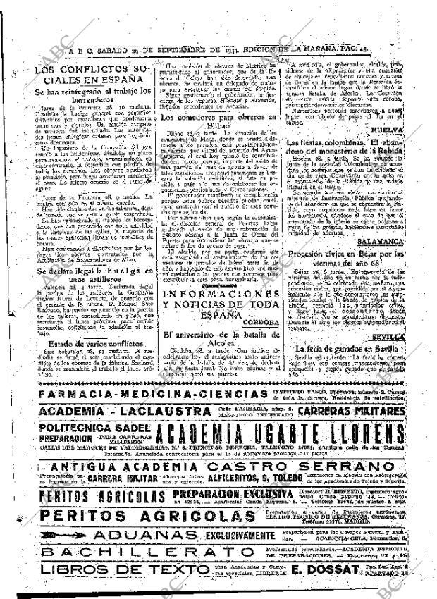 ABC MADRID 29-09-1934 página 45