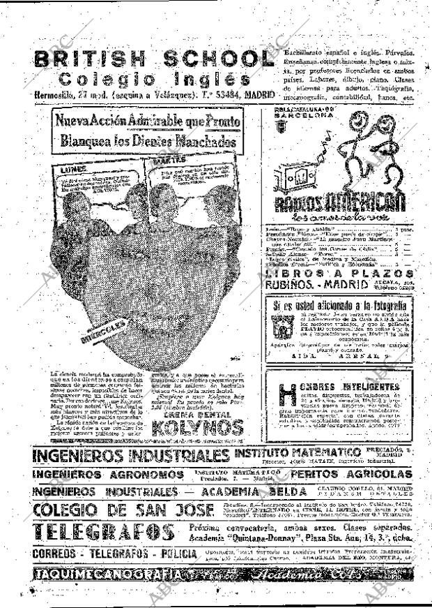 ABC MADRID 29-09-1934 página 56