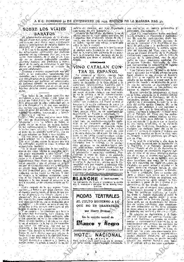 ABC MADRID 30-09-1934 página 37