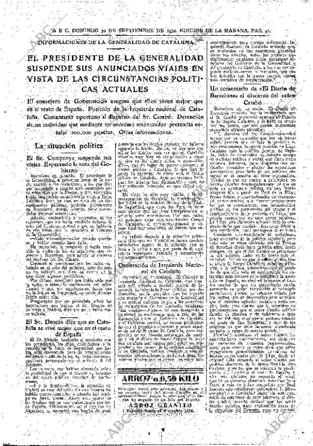 ABC MADRID 30-09-1934 página 41
