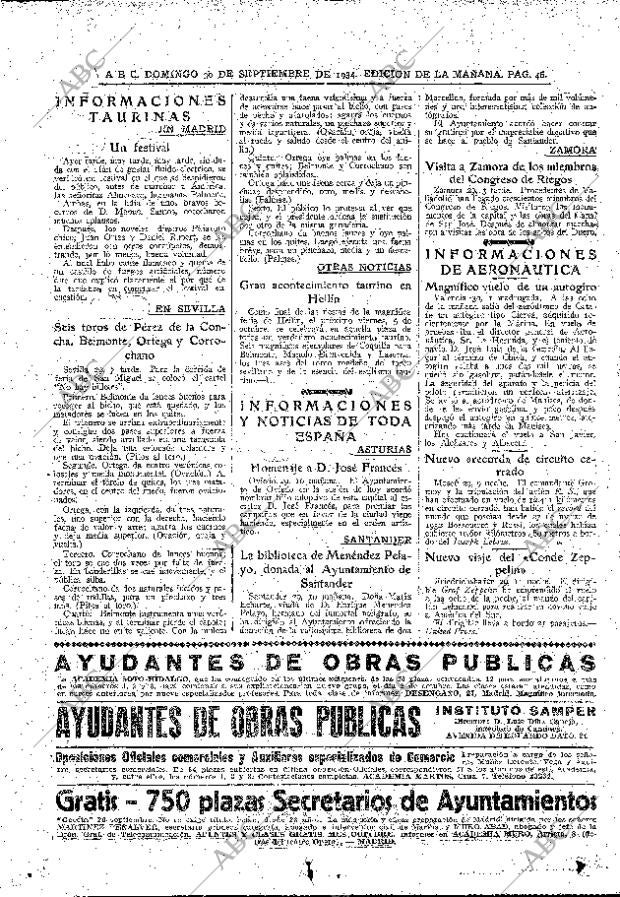ABC MADRID 30-09-1934 página 46