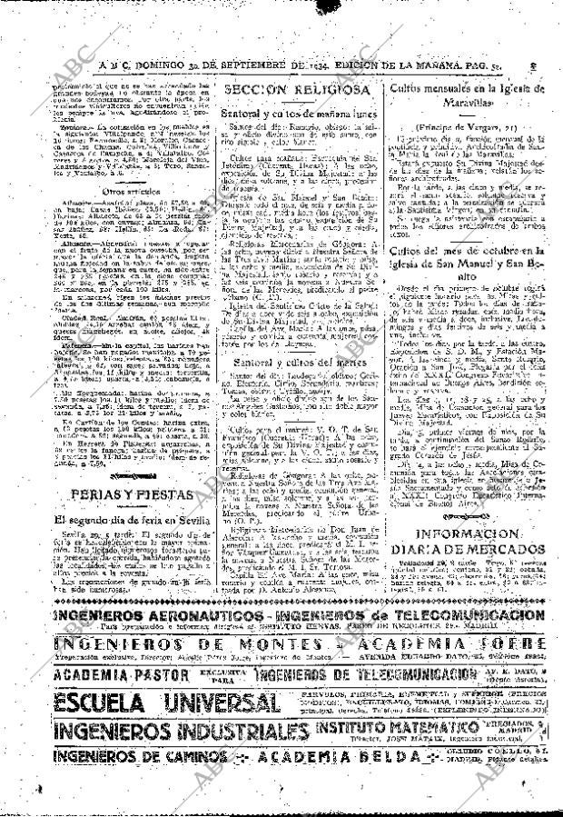 ABC MADRID 30-09-1934 página 52