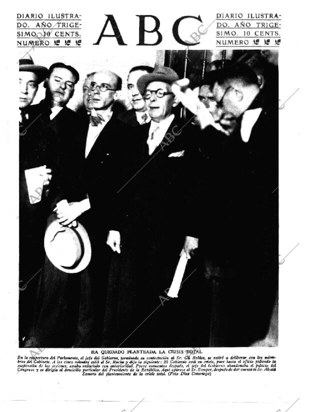 ABC MADRID 02-10-1934 página 1