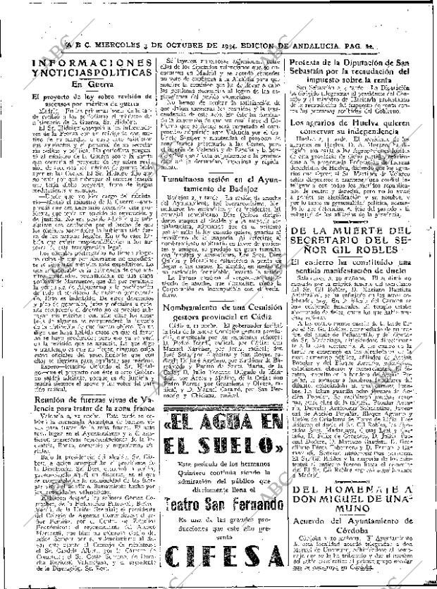 ABC SEVILLA 03-10-1934 página 22