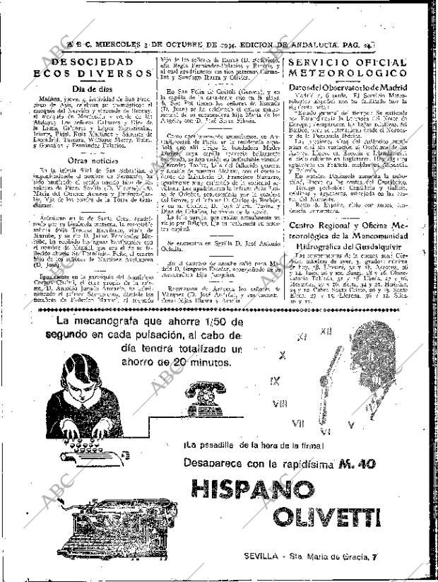 ABC SEVILLA 03-10-1934 página 24