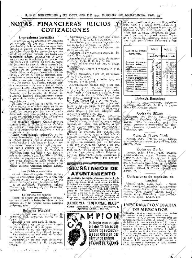 ABC SEVILLA 03-10-1934 página 33