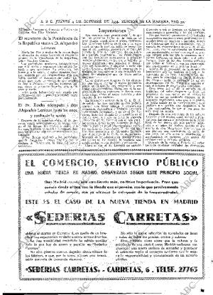 ABC MADRID 04-10-1934 página 20