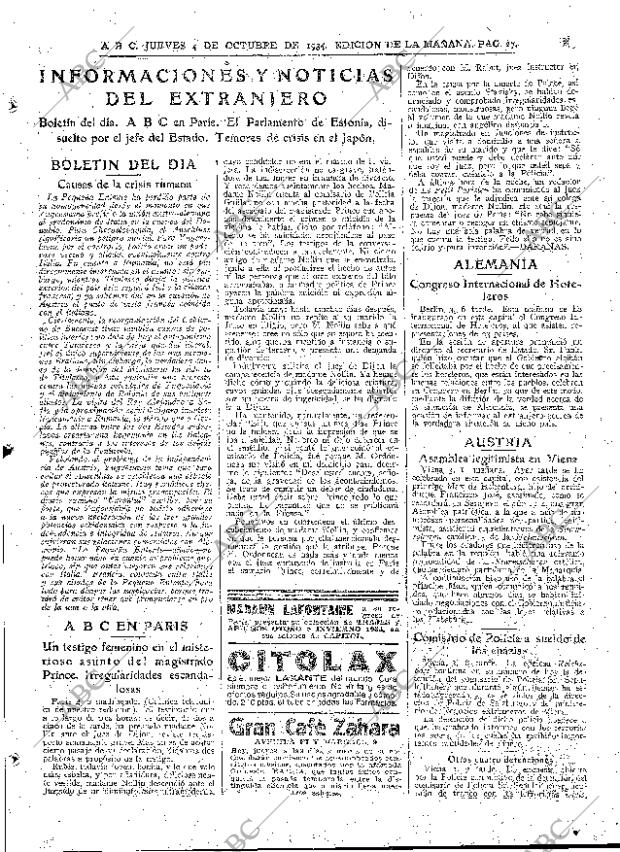 ABC MADRID 04-10-1934 página 27