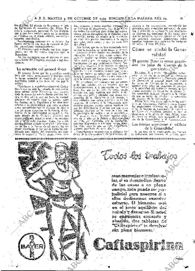 ABC MADRID 09-10-1934 página 22