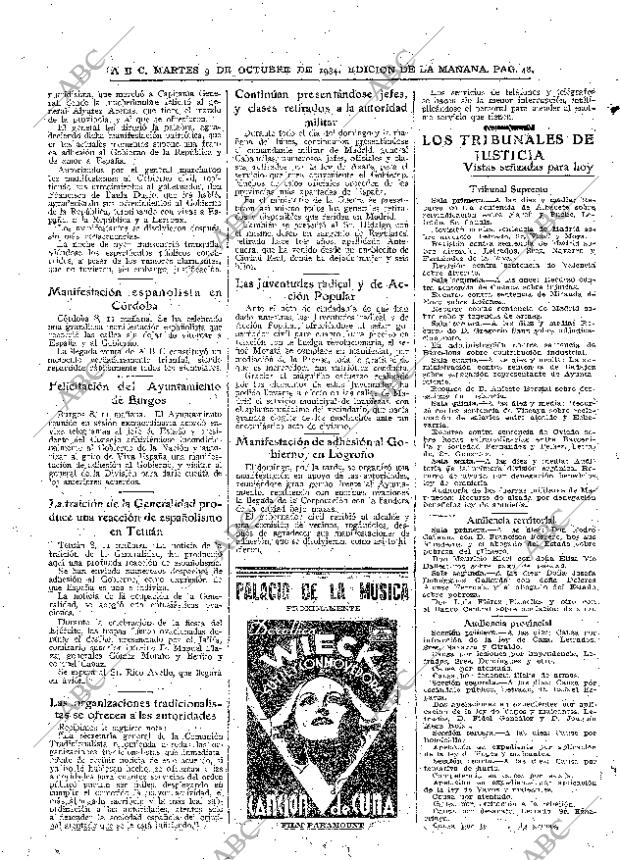 ABC MADRID 09-10-1934 página 48