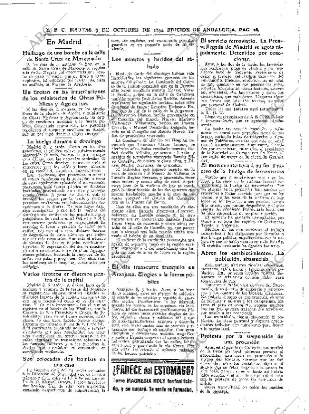 ABC SEVILLA 09-10-1934 página 14