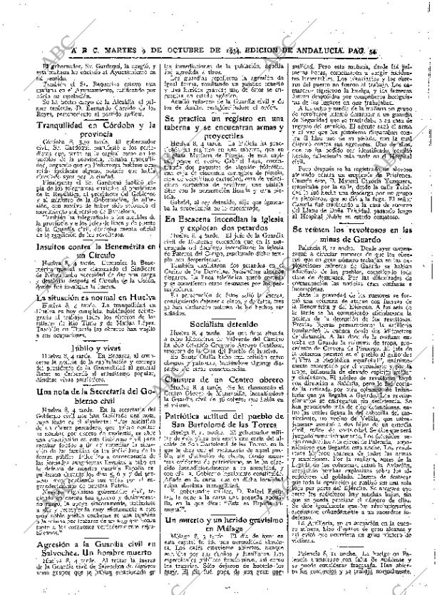 ABC SEVILLA 09-10-1934 página 20