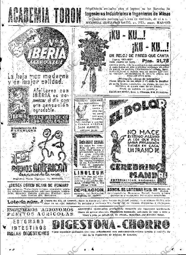 ABC MADRID 12-10-1934 página 39