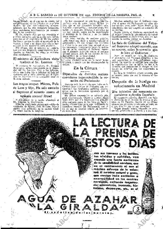 ABC MADRID 20-10-1934 página 18
