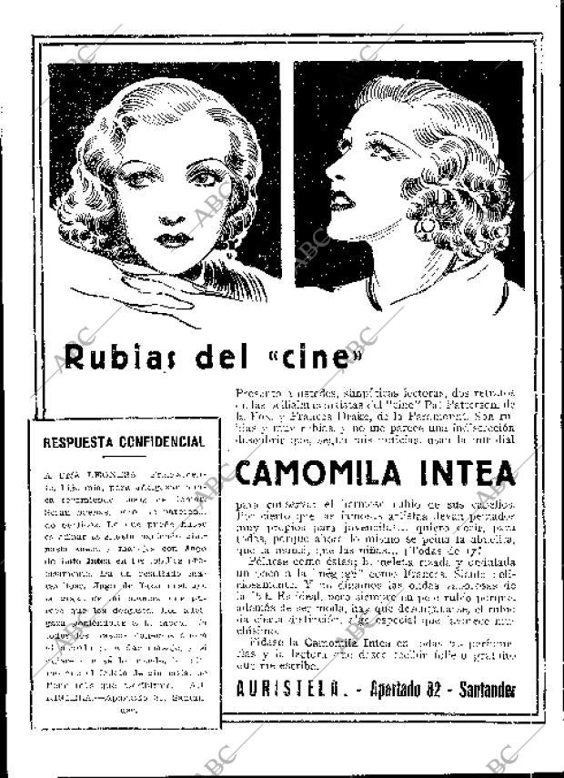 BLANCO Y NEGRO MADRID 21-10-1934 página 2