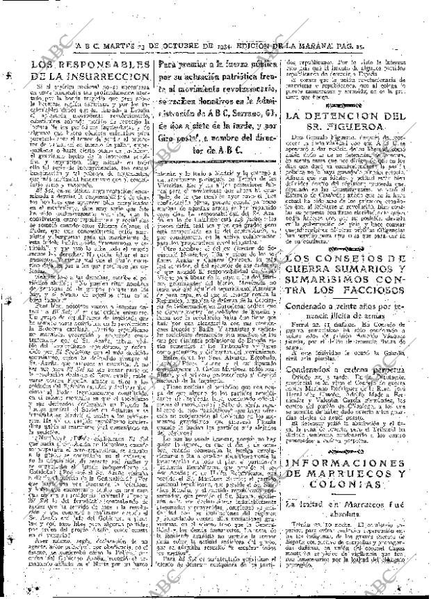 ABC MADRID 23-10-1934 página 25