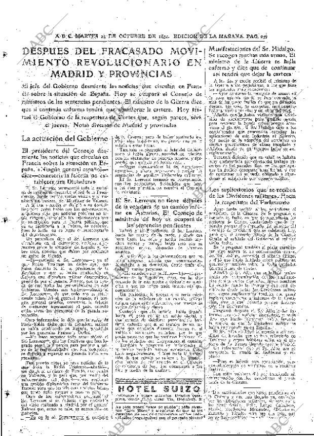 ABC MADRID 23-10-1934 página 27