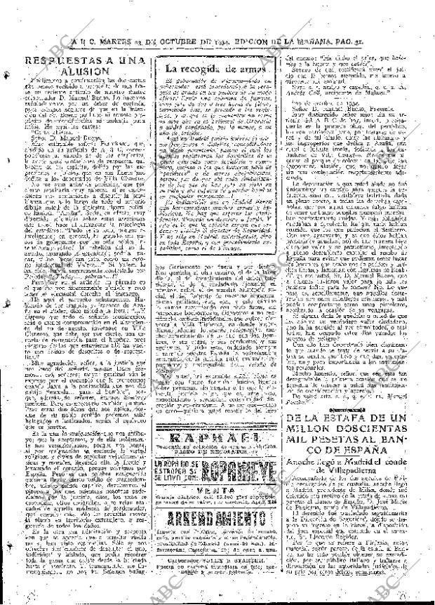 ABC MADRID 23-10-1934 página 31