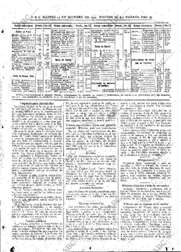 ABC MADRID 23-10-1934 página 39