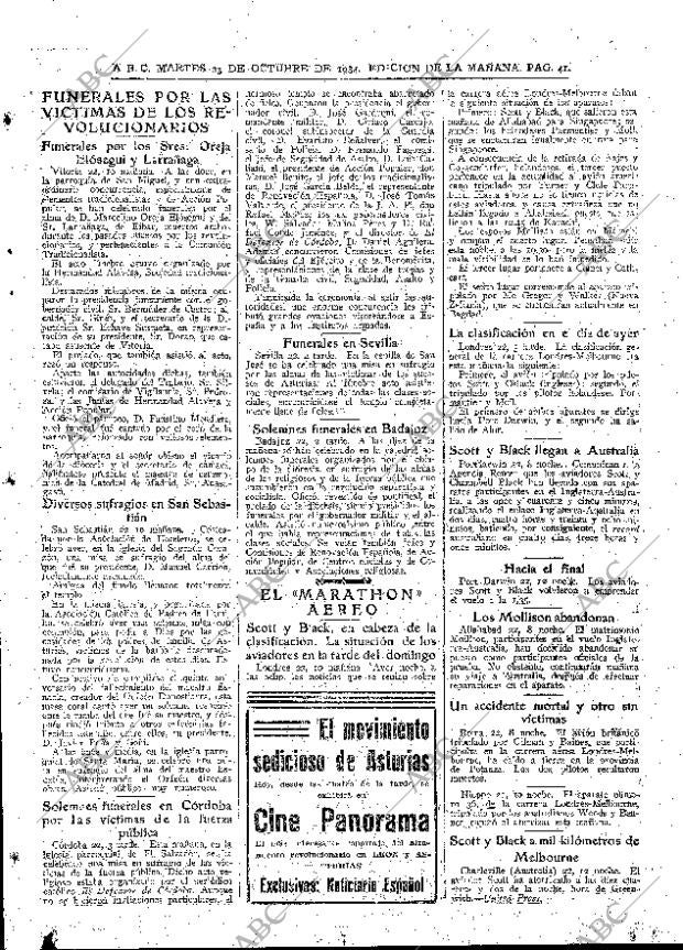 ABC MADRID 23-10-1934 página 41