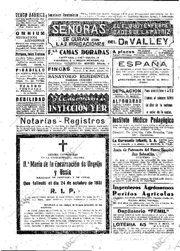 ABC MADRID 23-10-1934 página 58