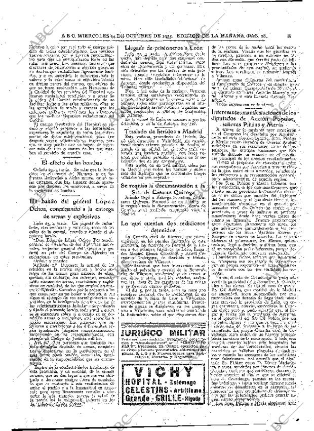 ABC MADRID 24-10-1934 página 28