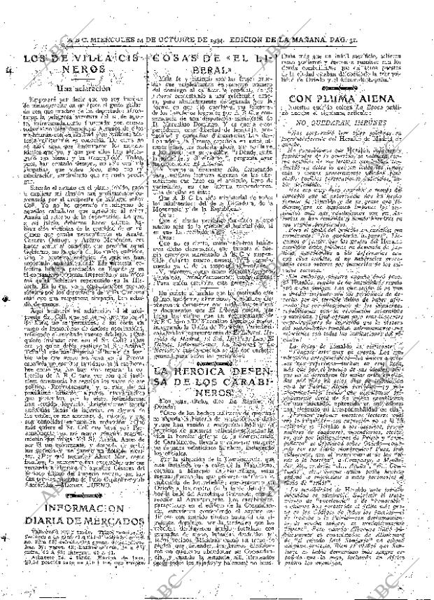 ABC MADRID 24-10-1934 página 31