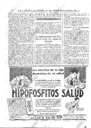 ABC MADRID 25-10-1934 página 18