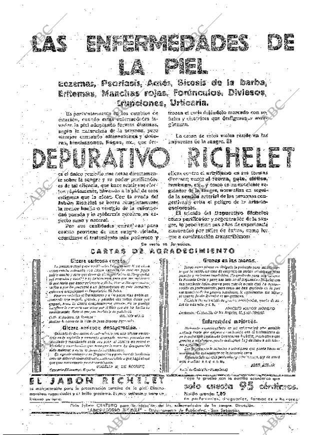 ABC MADRID 25-10-1934 página 22