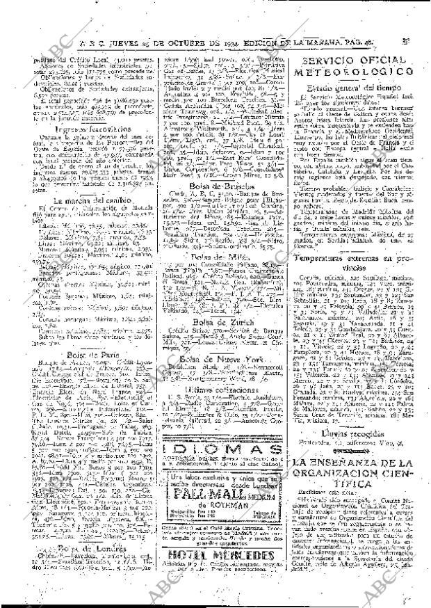 ABC MADRID 25-10-1934 página 48