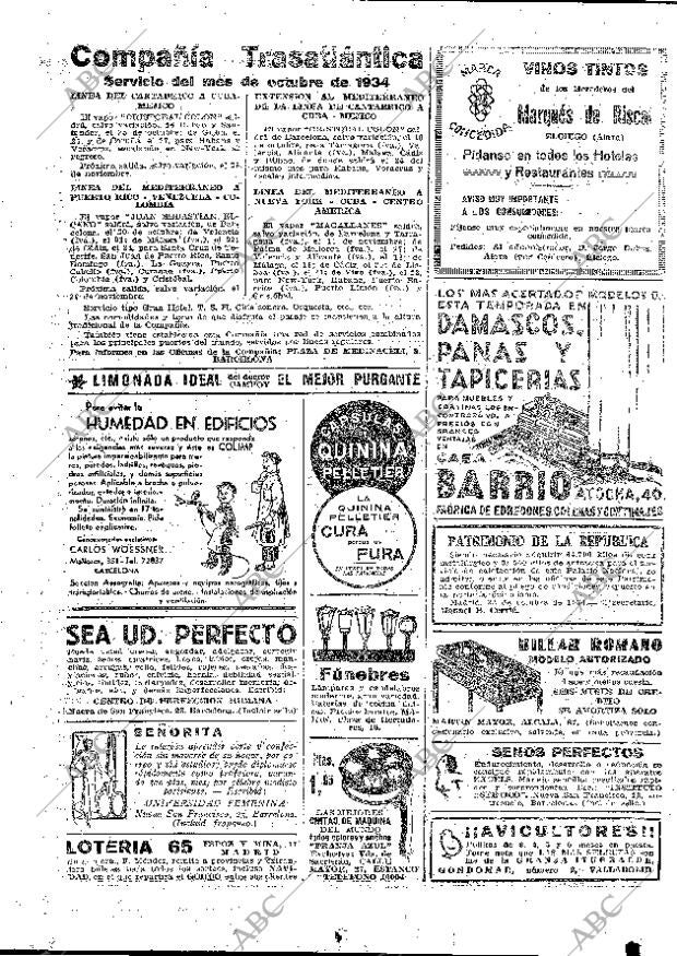 ABC MADRID 25-10-1934 página 58