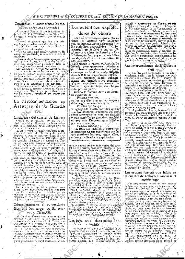 ABC MADRID 26-10-1934 página 21